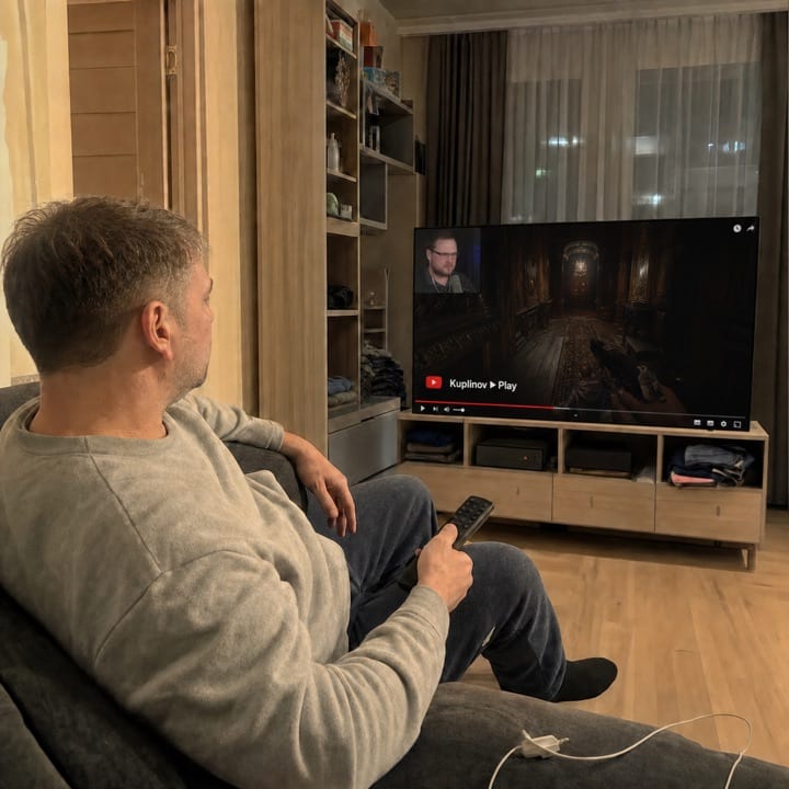 Клиент после восстановления YouTube на Smart TV